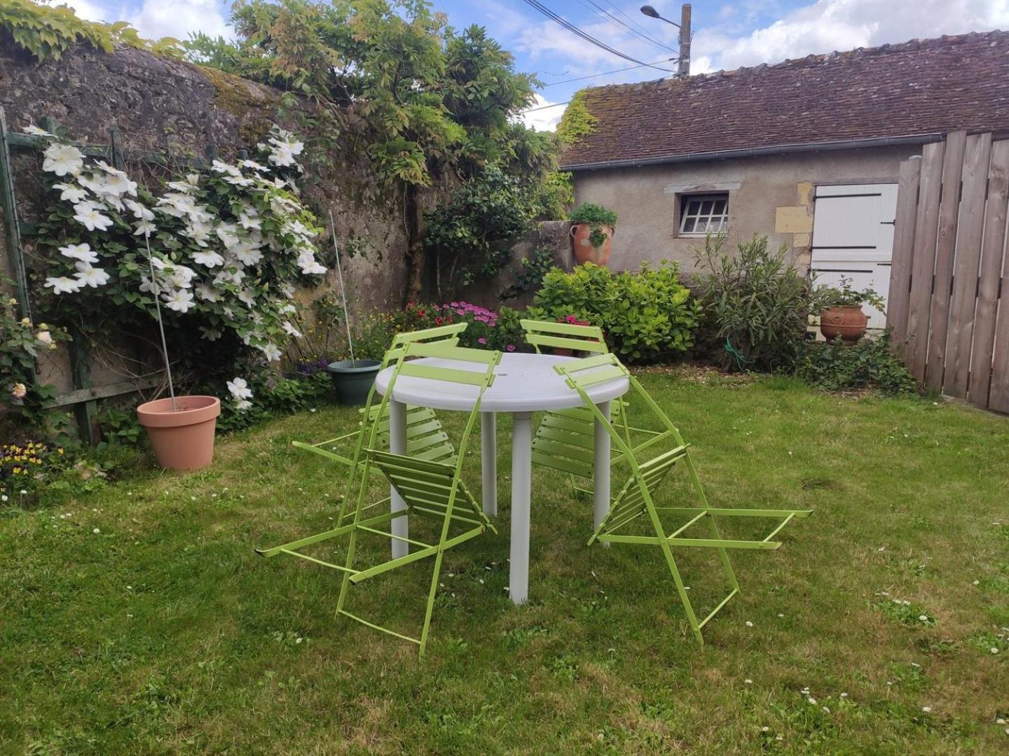 Le Relais De L'Ormeau - Charmant Gite Pour 4 Pers. Lussault-sur-Loire Exteriör bild